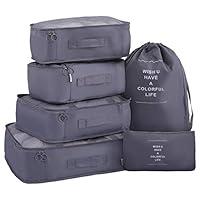 Algopix Similar Product 3 - OEE 6 pcs Luggage Packing Organizers
