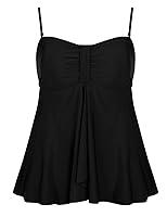 Algopix Similar Product 16 - Hilor Womens Flyaway Tankini Top