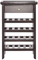 Algopix Similar Product 15 - Baxton Studio Atlanta Dark Brown Wood