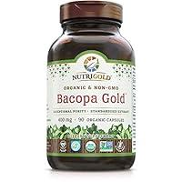 Algopix Similar Product 5 - Bacopa Gold  90 Plantcaps Memory