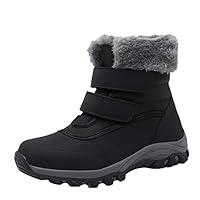 Algopix Similar Product 9 - Women Warm Snow Boots Outdoor AntiSlip