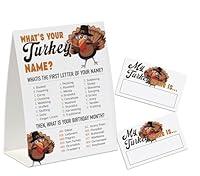 Algopix Similar Product 4 - Whats Your Turkey Name Game