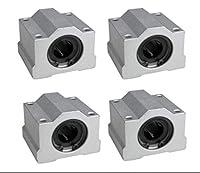 Algopix Similar Product 18 - Glamorway 4pcs SC16UU Aluminum Linear