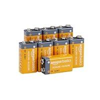 Algopix Similar Product 2 - Amazon Basics 8Pack 9V Alkaline