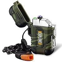 Algopix Similar Product 17 - lcfun Arc Lighter Outdoor Waterproof