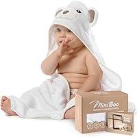 Algopix Similar Product 10 - MINIBOO Premium UltraSoft Baby Hooded