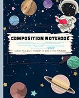 Algopix Similar Product 13 - Composition Notebook Cool planet