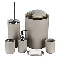 Algopix Similar Product 9 - IMAVO Bathroom Accessories Set,6 Pcs
