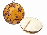 Algopix Similar Product 9 - Global Crafts Ocean Gourd Drum 