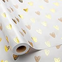 Algopix Similar Product 8 - MAYPLUSS Valentines Day Wrapping Paper