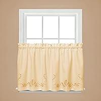 Algopix Similar Product 17 - Seabreeze Tier Curtain