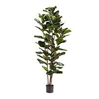 Algopix Similar Product 2 - Home Pure Garden Artificial Fiddle Leaf