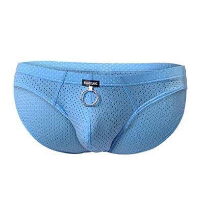 Men's Sexy Bikini Thong Underwear Bulge Pouch Spandex Bikini