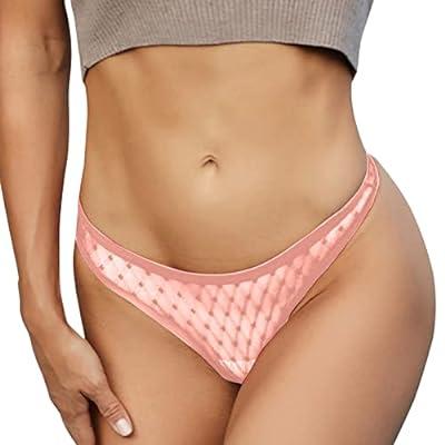 G-string T-back Thong Lingeries Panties High Cut Lace Sexy Low Waist Solid  Color