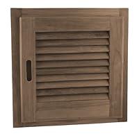 Algopix Similar Product 6 - SeaTeak 60723 Teak Louvered Door and