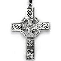 Algopix Similar Product 3 - Pewter Large Celtic Knotwork Irish