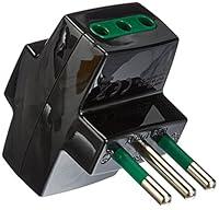 Algopix Similar Product 3 - Vimar Adapter 4 Way Multi Black