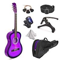 Algopix Similar Product 20 - 38 Wood Guitar With Case and