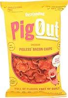 Algopix Similar Product 2 - Pigout Pigless Bacon Chips Cheddar