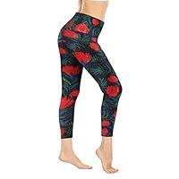 Algopix Similar Product 11 - FAMOORE Middle Waisted Seamless Workout