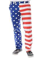 Algopix Similar Product 19 - Tipsy Elves USA American Flag Pants 