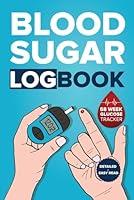 Algopix Similar Product 18 - Blood Sugar Log Book Detailed  Easy