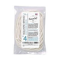 Algopix Similar Product 15 - PremiumCraft Square Braid Cotton Candle
