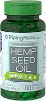 Algopix Similar Product 14 - Hemp Seed Oil 700 mg Liquid Capsules 60