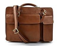 Algopix Similar Product 11 - Leather shoulder bag leather briefcase