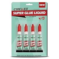 Algopix Similar Product 14 - CYAFIXED Super Glue Liquid AllPurpose