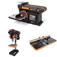 Algopix Similar Product 9 - WEN 6500T 4 x 36 Belt  6 Disc Sander