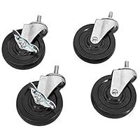 Algopix Similar Product 13 - AkroMils AWPCAST4 4Inch Swivel Caster
