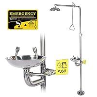 Algopix Similar Product 8 - CGOLDENWALL Emergency Shower Eyewash