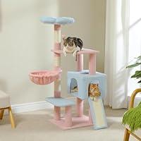 Algopix Similar Product 16 - Flower Cat Tree with Toy 472