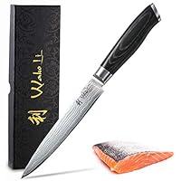 Algopix Similar Product 14 - Wakoli Butcher Kitchen Knife Damascus