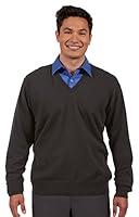 Algopix Similar Product 8 - Ed Garments Mens Fine Gauge V Neck