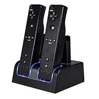 Algopix Similar Product 2 - Tuboopy Wii Remote Charging Station for