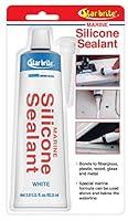 Algopix Similar Product 16 - STAR BRITE Silicone Sealant White 28