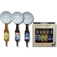 Algopix Similar Product 9 - Putt Light Tees Beer Bottle Golf Tees