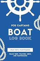 Algopix Similar Product 1 - Boat Log Book For Captains Track