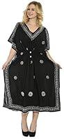 Algopix Similar Product 13 - LA LEELA Womens Kaftan Loungewear