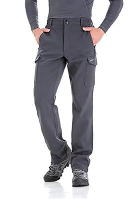  TRAILSIDE SUPPLY CO Mens Fleece Lined Insulated Pants  Softshell Pants