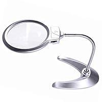 Algopix Similar Product 17 - XYK Large 2X 5X LED Lighted Magnifier