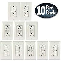 Algopix Similar Product 8 - ASI LTG20TR10W TR GFCI Outlet 20A 120V
