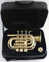 Algopix Similar Product 7 - Pocket Trumpet Brass Finish Awesome