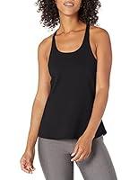 Algopix Similar Product 6 - TYR Solid Taylor Tank, Black, L