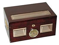 Algopix Similar Product 5 - Cuban Crafters Bravo Glass Top Humidor