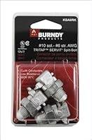 Algopix Similar Product 19 - Burndy Split Bolt Ul 6 Awg Clamshell 3