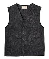 Algopix Similar Product 13 - Filson Mackinaw Wool Vest Charcoal US