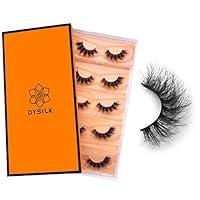 Algopix Similar Product 9 - DYSILK Eyelashes Mink Lashes Fluffy 